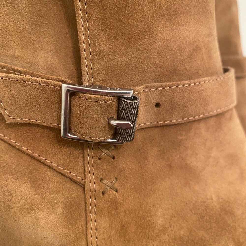 Rag & bone Walker Buckle Boot - Suede